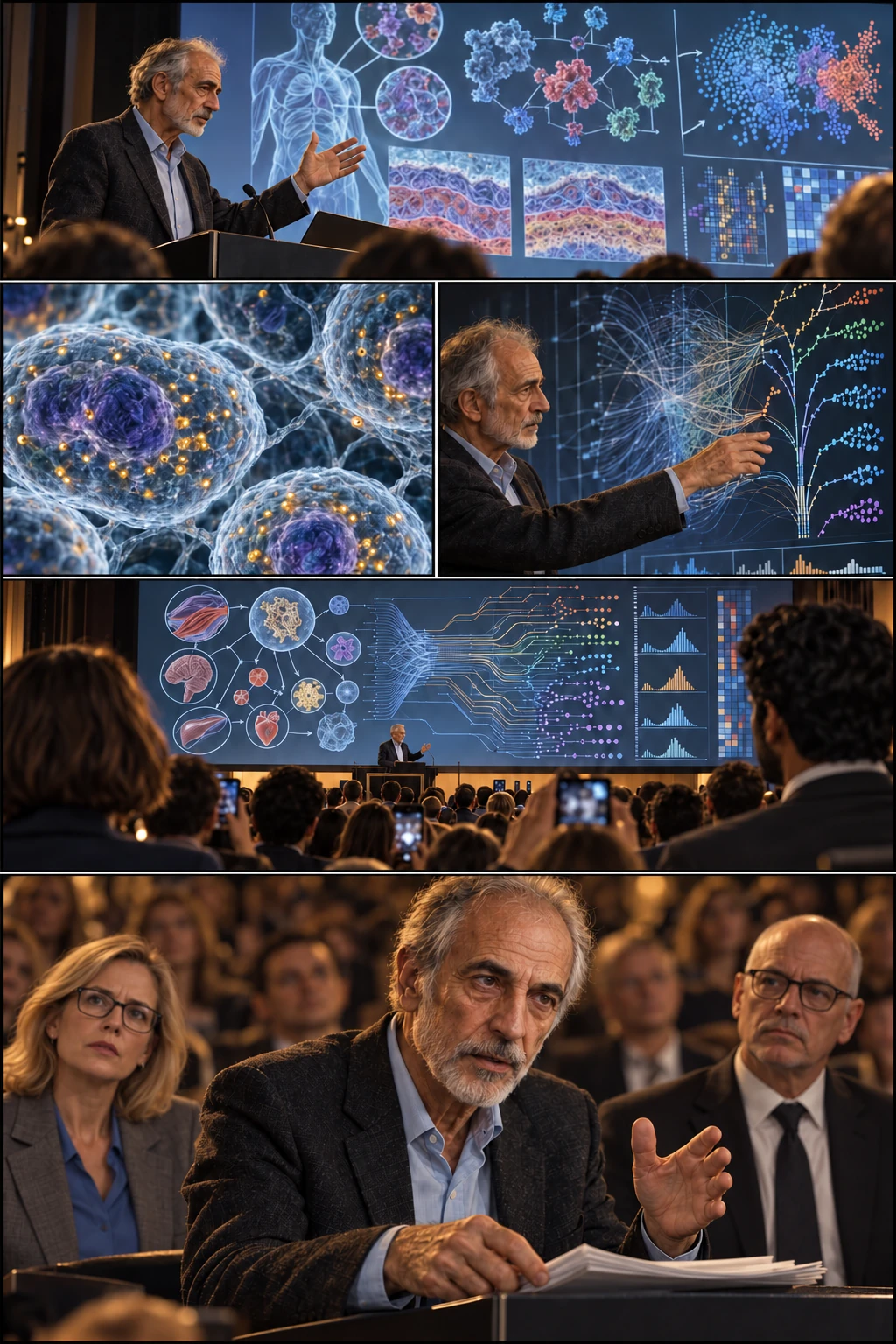 The map. For decades medicine has fought diseases separately. Aris points to their common ground: age. Instead of extinguishing each room’s fire, why not examine the wiring?